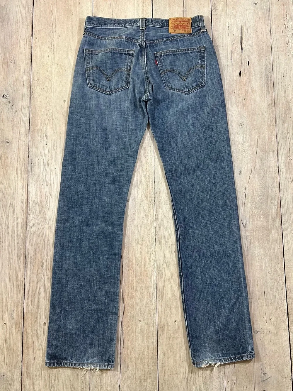 Levi’s 501 XX 2008 Straight Leg Denim Blue Jeans Size 31x34